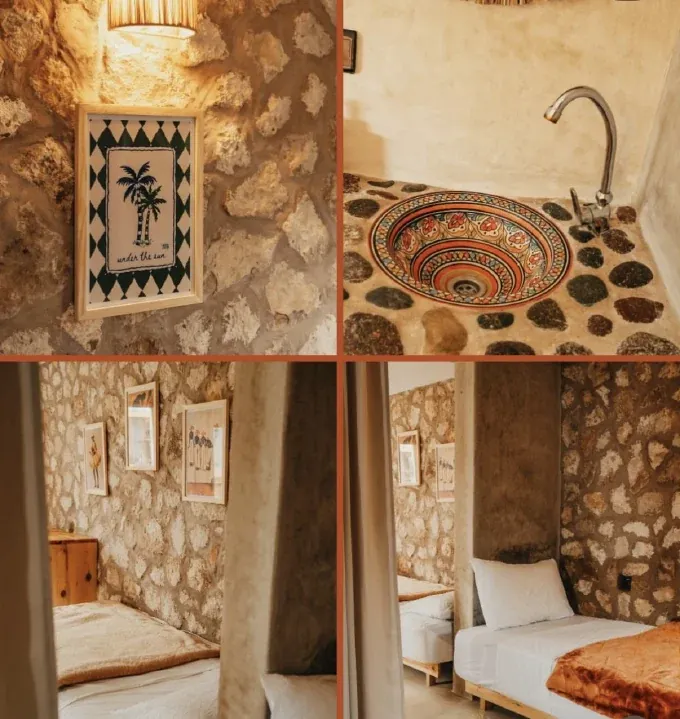Rooms and interior details from Cool Surf House